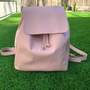 zara pink backpack